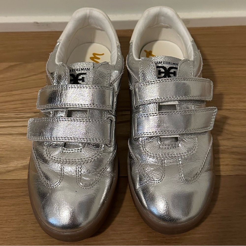 Sam Edelman Silver Sneakers